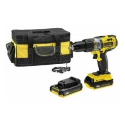 Perceuse Visseuse à Percussion 18V Stanley Fatmax FMCK475D2BC + 2 Batteries 2 Ah + Chargeur