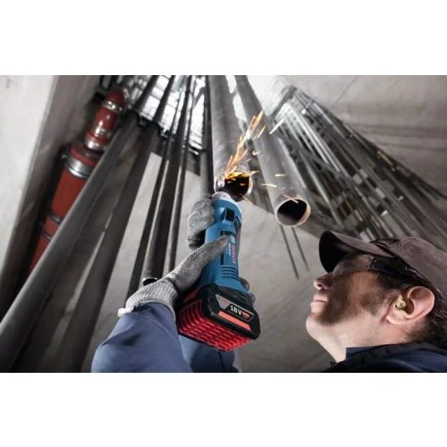 Meuleuse Droite 18V Bosch GGS 18 V-LI + 2 Batteries Procore 5,5 Ah + Chargeur + Coffret L-BOXX - 06019B5300 5 Meuleuse Droite 18V Bosch GGS 18 V-LI + 2 Batteries Procore 5,5 Ah + Chargeur + Coffret L-BOXX - 06019B5300 – Image 3