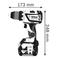 Perceuse-visseuse 18V Bosch GSR 18V-60 C + 2 Batteries 5,5 Ah + Chargeur + L-Boxx 136 10 Perceuse-visseuse 18V Bosch GSR 18V-60 C + 2 Batteries 5,5 Ah + Chargeur + L-Boxx 136 -Promos Outil Boutique AFD 100404