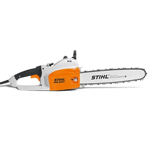 Tronçonneuse électrique Stihl MSE 250 2500 W - Guide Rollo E 50 Cm 3/8'' RS 3 Tronçonneuse électrique Stihl MSE 250 2500 W - Guide Rollo E 50 Cm 3/8'' RS