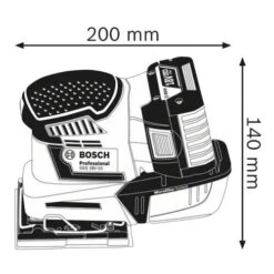Ponceuse Vibrante Bosch GSS 18V-10 18 V + 2 Batteries Procore 8Ah + Chargeur GAL 1880 CV + L-BOXX 10 Ponceuse Vibrante Bosch GSS 18V-10 18 V + 2 Batteries Procore 8Ah + Chargeur GAL 1880 CV + L-BOXX -Promos Outil Boutique AFD 101985
