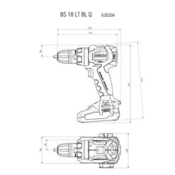 Perceuse-visseuse 18V Metabo BS 18 LT BL Q (sans Batterie Ni Chargeur) + Coffret Metabox - 602334840 11 Perceuse-visseuse 18V Metabo BS 18 LT BL Q (sans Batterie Ni Chargeur) + Coffret Metabox - 602334840 -Promos Outil Boutique AFD 103775