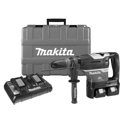 Perforateur-burineur SDS-Max 2x18V Makita DHR400PG2U + 2 Batteries 6 Ah + Chargeur 3 Perforateur-burineur SDS-Max 2x18V Makita DHR400PG2U + 2 Batteries 6 Ah + Chargeur