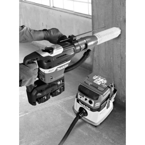 Perforateur-burineur SDS-Max 2x18V Makita DHR400PG2U + 2 Batteries 6 Ah + Chargeur 5 Perforateur-burineur SDS-Max 2x18V Makita DHR400PG2U + 2 Batteries 6 Ah + Chargeur – Image 3