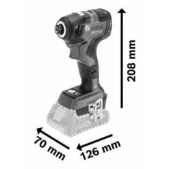 Visseuse à Chocs Sans-fil Bosch GDR 18V-200 C 18 V (sans Batterie Ni Chargeur) + L-Boxx 136 11 Visseuse à Chocs Sans-fil Bosch GDR 18V-200 C 18 V (sans Batterie Ni Chargeur) + L-Boxx 136 -Promos Outil Boutique AFD 110343