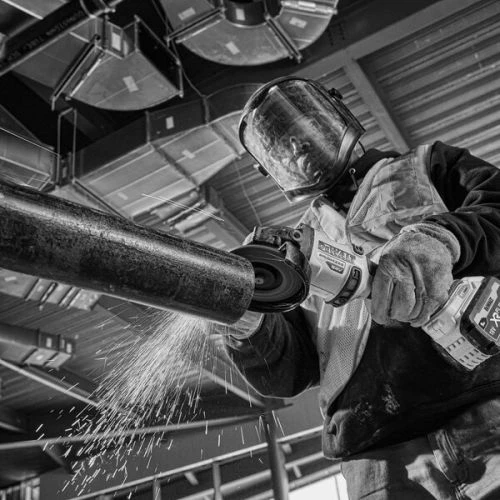 Meuleuse D'angle 54 V 125 Mm Dewalt DCG418NT XR Flexvolt (sans Batterie Ni Chargeur) + Coffret T-STAK II 6 Meuleuse D'angle 54 V 125 Mm Dewalt DCG418NT XR Flexvolt (sans Batterie Ni Chargeur) + Coffret T-STAK II – Image 4