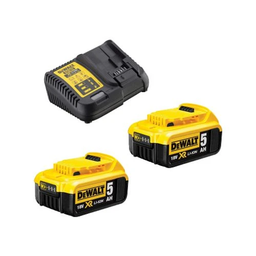Pack 2 Batteries Dewalt 18 V XR 5 Ah + Chargeur Multi-voltages DCB115 3 Pack 2 Batteries Dewalt 18 V XR 5 Ah + Chargeur Multi-voltages DCB115