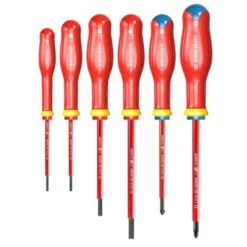 Jeu De 6 Tournevis Protwist® Isolés 1000 V Facom ATDVE.J6PB