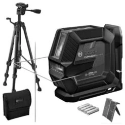 Laser Lignes 4x1,5V Bosch GLL 2-15 G + Trépied BT 150 - 0601063W01