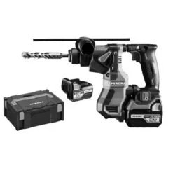 Perforateur SDS+ 18V Hikoki DH18DPAWPZ + 2 Batteries 5 Ah + Chargeur En Coffret Hitcase