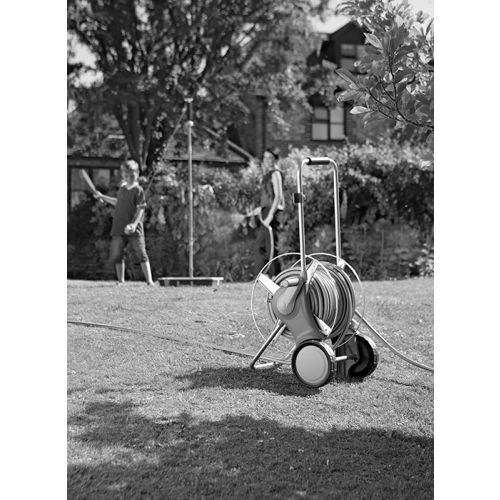 Grand Dévidoir Avec Chariot Métallique Hozelock - 2461R0000 4 Grand Dévidoir Avec Chariot Métallique Hozelock - 2461R0000 – Image 2