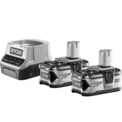 Pack Chargeur Ryobi ONE+ 18 V + 2 Batteries 4 Ah RC18120-240 ONE+