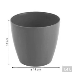 Cache Pot Plastique Luxe