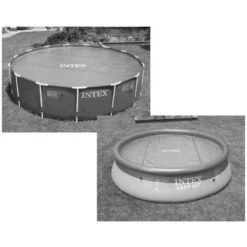 Bâche à Bulles Intex Bleu 9 Bâche à Bulles Intex Bleu -Promos Outil Boutique AFD 137462