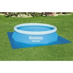 Tapis De Sol Carré Bestway Bleu Pour Piscine - 58001 7 Tapis De Sol Carré Bestway Bleu Pour Piscine - 58001 -Promos Outil Boutique AFD 137465