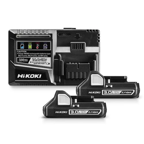 Perceuse 18V Hikoki DS18DDWQZ + 2 Batteries 3 Ah + Chargeur + Coffret HitCase 4 Perceuse 18V Hikoki DS18DDWQZ + 2 Batteries 3 Ah + Chargeur + Coffret HitCase – Image 2