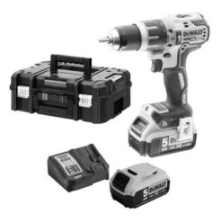 Perceuse-visseuse Ă Percussion Sans Fil Brushless XR Dewalt DCD797P2 18 V + 2 Batteries 5 Ah +Tstak