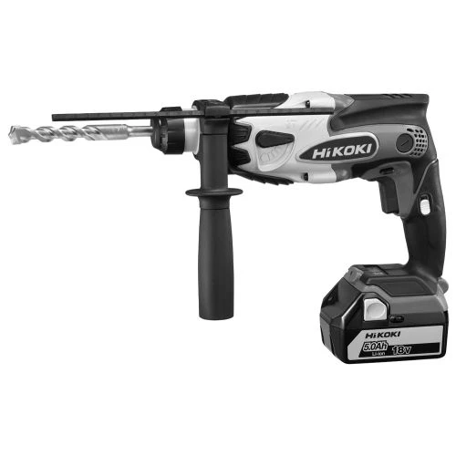 Perforateur SDS+ Sans-fil Hikoki DH18DSLWPZ 18 V + 2 Batteries 5 Ah + Chargeur + Coffret Hitcase 5 Perforateur SDS+ Sans-fil Hikoki DH18DSLWPZ 18 V + 2 Batteries 5 Ah + Chargeur + Coffret Hitcase – Image 3