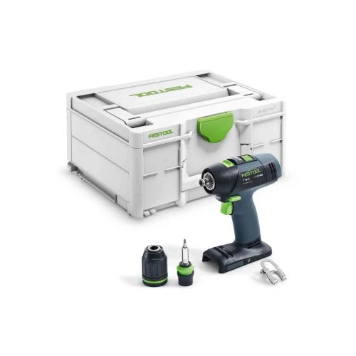 Perceuse-visseuse 18V Festool T 18+3-Basic (sans Batterie Ni Chargeur) + Coffret Systainer 3 - 576448 3 Perceuse-visseuse 18V Festool T 18+3-Basic (sans Batterie Ni Chargeur) + Coffret Systainer 3 - 576448