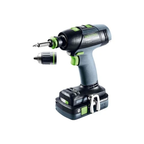 Perceuse-visseuse 18V Festool T18+3HPC 4,0 I-Plus + 2 Batteries 4Ah + Chargeur + Coffret Systainer3 - 576446 7 Perceuse-visseuse 18V Festool T18+3HPC 4,0 I-Plus + 2 Batteries 4Ah + Chargeur + Coffret Systainer3 - 576446 – Image 5