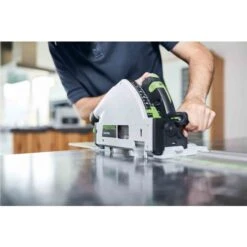 Scie Plongeante 1200W Festool TS 55 FEBQ-Plus-FS + Rail De Guidage + Coffret Systainer SYS3 - 577010 -Promos Outil Boutique AFD 139770