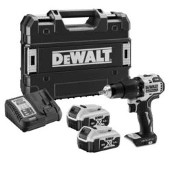 Perceuse-visseuse Ă Percussion 18V XR Dewalt DCD709P2T-QW + 2 Batteries 5 Ah + Chargeur + Coffret T-STAK
