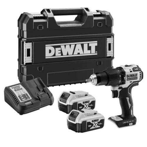 Perceuse-visseuse à Percussion 18V XR Dewalt DCD709P2T-QW + 2 Batteries 5 Ah + Chargeur + Coffret T-STAK 3 Perceuse-visseuse à Percussion 18V XR Dewalt DCD709P2T-QW + 2 Batteries 5 Ah + Chargeur + Coffret T-STAK