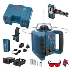 Laser Roratif 2x1,5V Bosch GRL 300 HV Rouge + Coffret - 0601061501
