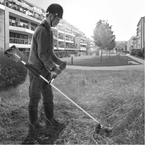 Débroussailleuse 36V (2 X 18 V) Makita DUR368AZ (Sans Batterie Et Chargeur) 4 Débroussailleuse 36V (2 X 18 V) Makita DUR368AZ (Sans Batterie Et Chargeur) – Image 2