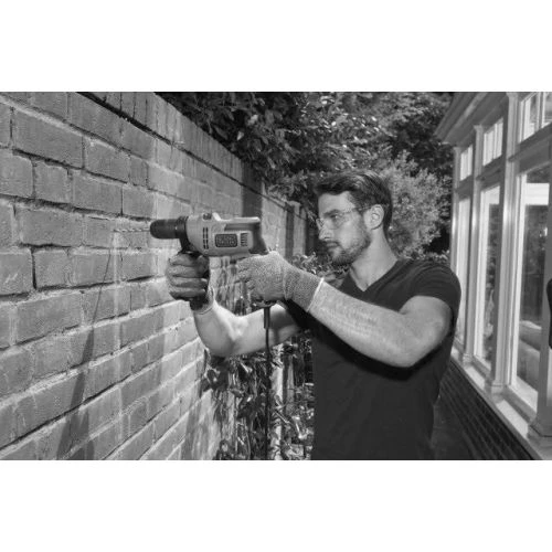 Perceuse à Percussion 500W Black Et Decker BEH200-QS En Boite En Carton 4 Perceuse à Percussion 500W Black Et Decker BEH200-QS En Boite En Carton – Image 2