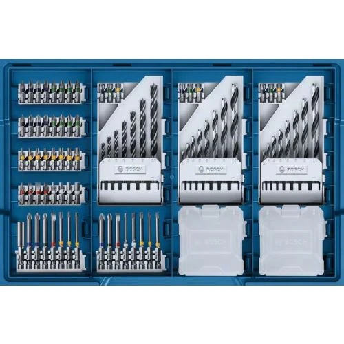 Perceuse-visseuse 18V Bosch GSR 18V-28 + 2 Batteries 4 Ah + Chargeur + Coffret L-CASE + 82 Accessoires - 06019E610C 6 Perceuse-visseuse 18V Bosch GSR 18V-28 + 2 Batteries 4 Ah + Chargeur + Coffret L-CASE + 82 Accessoires - 06019E610C – Image 4