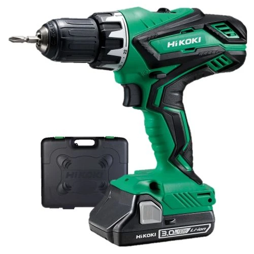 Perceuse Visseuse Hikoki 18V DS18DJLWBZ + 2 Batteries 3 Ah + Chargeur + Coffret 3 Perceuse Visseuse Hikoki 18V DS18DJLWBZ + 2 Batteries 3 Ah + Chargeur + Coffret