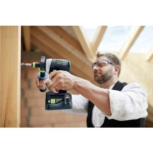 Perceuse-visseuse à Percussion 18V Festool TPC 18/4 5,2/4 I-Plus Quadrive + Batteries + Chargeur + Systainer 3 - 575605 4 Perceuse-visseuse à Percussion 18V Festool TPC 18/4 5,2/4 I-Plus Quadrive + Batteries + Chargeur + Systainer 3 - 575605 – Image 2