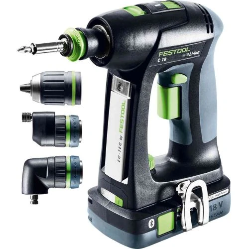 Perceuse-visseuse 18V Festool C 18 HPC 4,0 I-Set + 2 Batteries 4 Ah + Chargeur + SYSTAINER 3 - 576992 8 Perceuse-visseuse 18V Festool C 18 HPC 4,0 I-Set + 2 Batteries 4 Ah + Chargeur + SYSTAINER 3 - 576992 – Image 6
