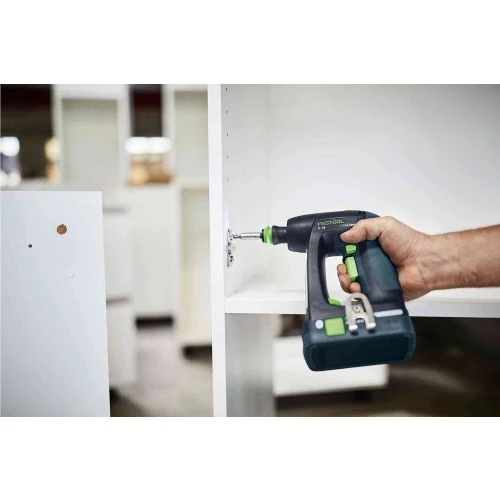 Perceuse-visseuse 18V Festool C 18 HPC 4,0 I-Set + 2 Batteries 4 Ah + Chargeur + SYSTAINER 3 - 576992 4 Perceuse-visseuse 18V Festool C 18 HPC 4,0 I-Set + 2 Batteries 4 Ah + Chargeur + SYSTAINER 3 - 576992 – Image 2