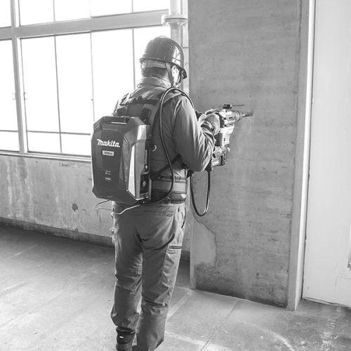 Perforateur-burineur SDS-Max 40V Makita HR005GM202 + 2 Batteries 4 Ah + Chargeur + COFFRET 5 Perforateur-burineur SDS-Max 40V Makita HR005GM202 + 2 Batteries 4 Ah + Chargeur + COFFRET – Image 3