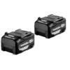 Pack 2 Batteries Metabo LI-POWER 18 V 5.2 Ah 2 Pack 2 Batteries Metabo LI-POWER 18 V 5.2 Ah -Promos Outil Boutique AFD 146816