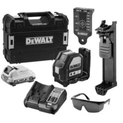 Niveau Laser Croix Rouge 10,8 V Dewalt XR DCE088D1R + Batterie 2 Ah + Chargeur + TSTAK - DCE088D1R-QW