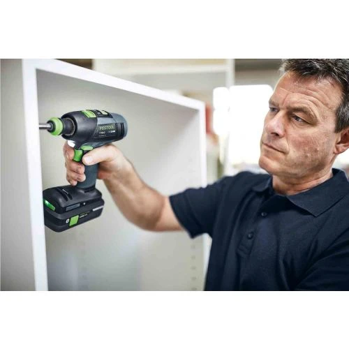 Perceuse-visseuse 18V Festool T 18+3 HPC 4,0 I-Set + 2 Batteries 4.0 Ah + Chargeur + Coffret Systainer 3 - 576989 7 Perceuse-visseuse 18V Festool T 18+3 HPC 4,0 I-Set + 2 Batteries 4.0 Ah + Chargeur + Coffret Systainer 3 - 576989 – Image 5