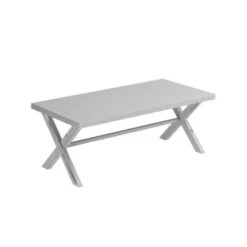 Table De Jardin WOODY Ciment / Acacia - SETWOODY 11 Table De Jardin WOODY Ciment / Acacia - SETWOODY -Promos Outil Boutique AFD 156068