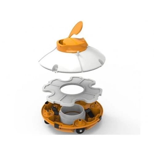 Robot Aspirateur Piscine FRISBEE Bleu Bestway - 12702 4 Robot Aspirateur Piscine FRISBEE Bleu Bestway - 12702 – Image 2