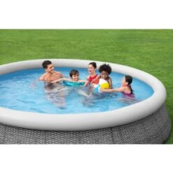Piscine Hors Sol FAST SET Ronde Effet Rotin 366X76 Cm Bestway - 57445 13 Piscine Hors Sol FAST SET Ronde Effet Rotin 366X76 Cm Bestway - 57445 -Promos Outil Boutique AFD 157972