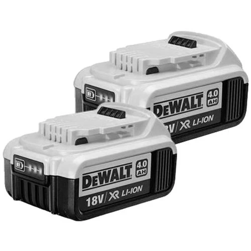 Pack De 2 Batteries Dewalt 18 V - 4.0 Ah Li-Ion XR DCB182 3 Pack De 2 Batteries Dewalt 18 V - 4.0 Ah Li-Ion XR DCB182