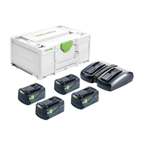 Set énergie 18V Festool SYS 4 X 5,2 / TCL 6 DUO + Coffret SYSTAINER 3 - 577136 3 Set énergie 18V Festool SYS 4 X 5,2 / TCL 6 DUO + Coffret SYSTAINER 3 - 577136