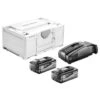Set énergie 18V Festool SYS 2 X 8,0 / SCA 16 + Coffret SYSTAINER 3 - 577327 2 Set énergie 18V Festool SYS 2 X 8,0 / SCA 16 + Coffret SYSTAINER 3 - 577327 -Promos Outil Boutique AFD 160878