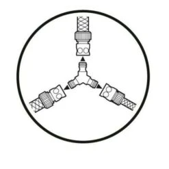 Raccord Dérivation En Y Gardena - 2934-20 -Promos Outil Boutique AFD 177902