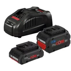 Pack 18V Bosch 2 Batteries Procore (1 X 4Ah + 1 X 5,5 Ah) + Chargeur GAL 1880 CV En Boite Carton - BOSCH - 1600A0214A -Promos Outil Boutique AFD 178797