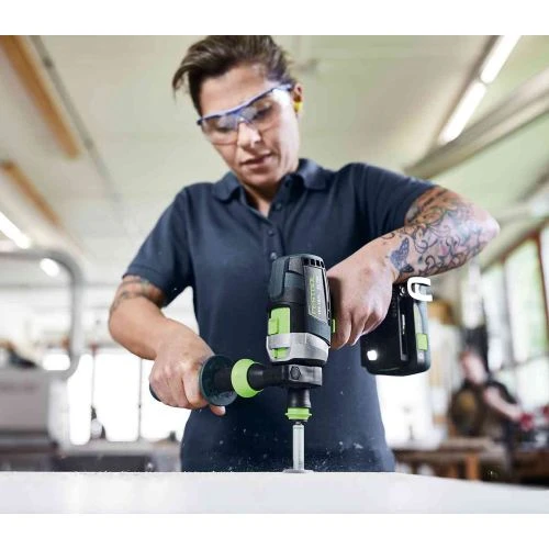 Perceuse-visseuse à Percussion 18V Festool QUADRIVE + 2 Batteries + Chargeur Rapide + SYS3 - 577247 6 Perceuse-visseuse à Percussion 18V Festool QUADRIVE + 2 Batteries + Chargeur Rapide + SYS3 - 577247 – Image 4