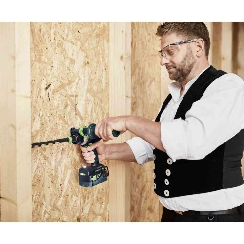 Perceuse-visseuse à Percussion 18V Festool QUADRIVE + 2 Batteries + Chargeur Rapide + SYS3 - 577248 4 Perceuse-visseuse à Percussion 18V Festool QUADRIVE + 2 Batteries + Chargeur Rapide + SYS3 - 577248 – Image 2