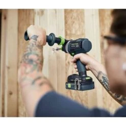 Perceuse-visseuse à Percussion 18V Festool QUADRIVE + 2 Batteries + Chargeur Rapide + SYS3 - 577248 12 Perceuse-visseuse à Percussion 18V Festool QUADRIVE + 2 Batteries + Chargeur Rapide + SYS3 - 577248 -Promos Outil Boutique AFD 181175